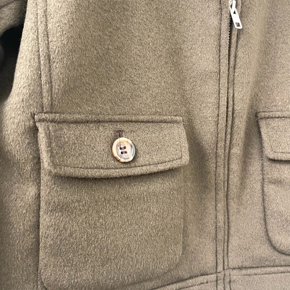 Talbots Wool Bomber Jacket - Picture 3 of 6